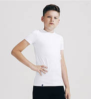 Тонкая детская футболка для мальчика SMIL Украины 3400-18 Белый