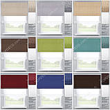 Римські штори День-Ніч Рогожка Дімаут бузковий + Тюль. Безкоштовна доставка., фото 4