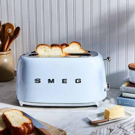 Купить Тостер RETRO в стиле 50-х голубой Smeg TSF02PBEU, цена 8000 грн ...