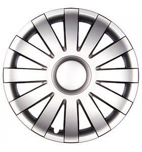Ковпаки коліс ONYX Silver Радіус R14 (4шт) хром кільце Olszewski