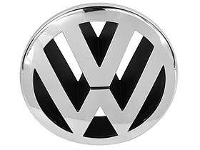 Емблема Volkswagen скотч 80мм пластик-опукла