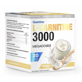 Жиросплювач Quamtrax L-Carnitine 3000 - 20 флаконів