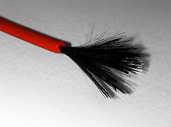 Карбоновий кабель дріт вуглецевий 66, 33, 17, 12 Ом нагрівальний