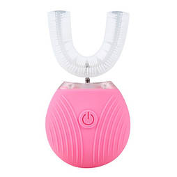 Інтелектуальна автоматична зубна щітка BeWhite світло-рожева