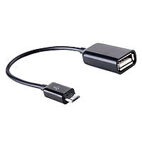 Переходник OTG USB - Micro USB для смартфона RT9923 Черный