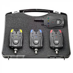 Набір сигналізаторів покльовки з пейджером 3+1 в кейсі Robinson Super Vibe 88EK430 (N012173)