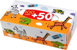 Косметичні серветки в брикеті для рук - 150шт/уп