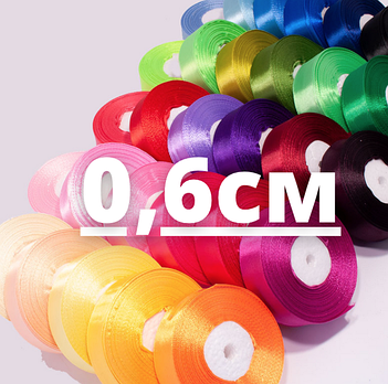 СТРІЧКА АТЛАСНА 6мм