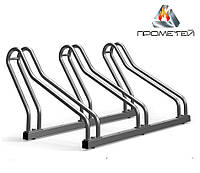 Велопарковки похилі, 3 секції