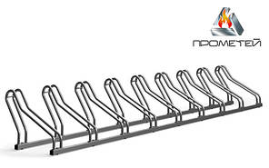 Велопарковки похилі, 9 секцій