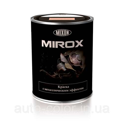 Фарба з металевим ефектом MIROX 0,75 л Жовта 1036, фото 1