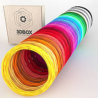 Набір PLA пластику 3D-Box XХXL для 3D-ручки: 25 кольорів по 5 (10, 20) метрів (1,75 мм*125м, 250 м, 500 м) 20