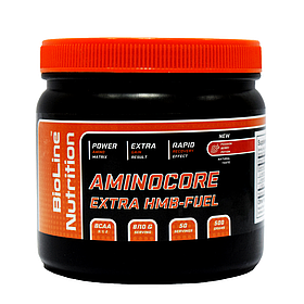 Амінокислоти (BCAA 5:1:2) 0,5 кг Aminocore Extra HMB-Fuel Bioline Nutrition