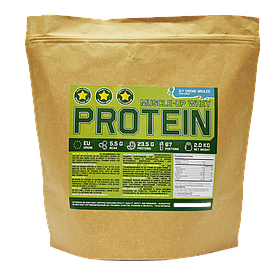 Протеїн Whey Protein WPC + WPH 78% смак крем брюле 2 кг