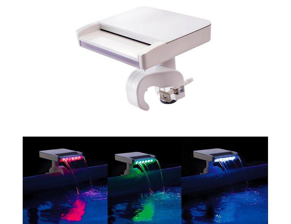 Фонтан водоспад Intex 28090 з LED підсвічуванням для басейну, фото 1