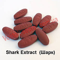 Для потенції Shark Extract (Шарк, Акулья есенція). Пробник 1 таблетка