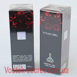 Титан Гель — Titan Gel — для збільшення статевого члена, чоловічий крем