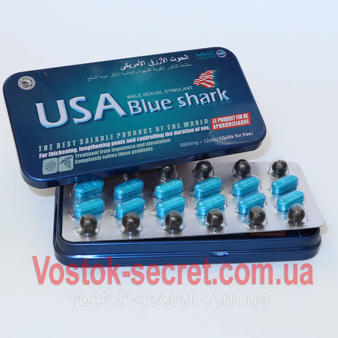 USA Blue Shark - Блакитна акула - препарат для потенції