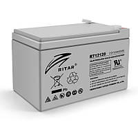 Аккумуляторная батарея AGM RITAR RT12120, Gray Case, 12V 12.0Ah