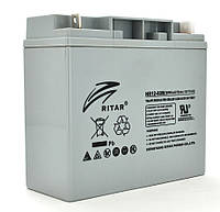 Аккумуляторная батарея AGM RITAR HR12-60W, Gray Case, 12V 17.0Ah