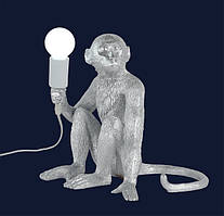 Настільна лампа MONKEY 909VXL8051B BK Срібло