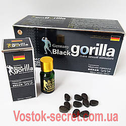 Препарат для потенції Black Gorilla- Чорна Горила, 10табл