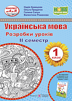 Українська мова. 1 кл. 2 семестр. Розробки уроків