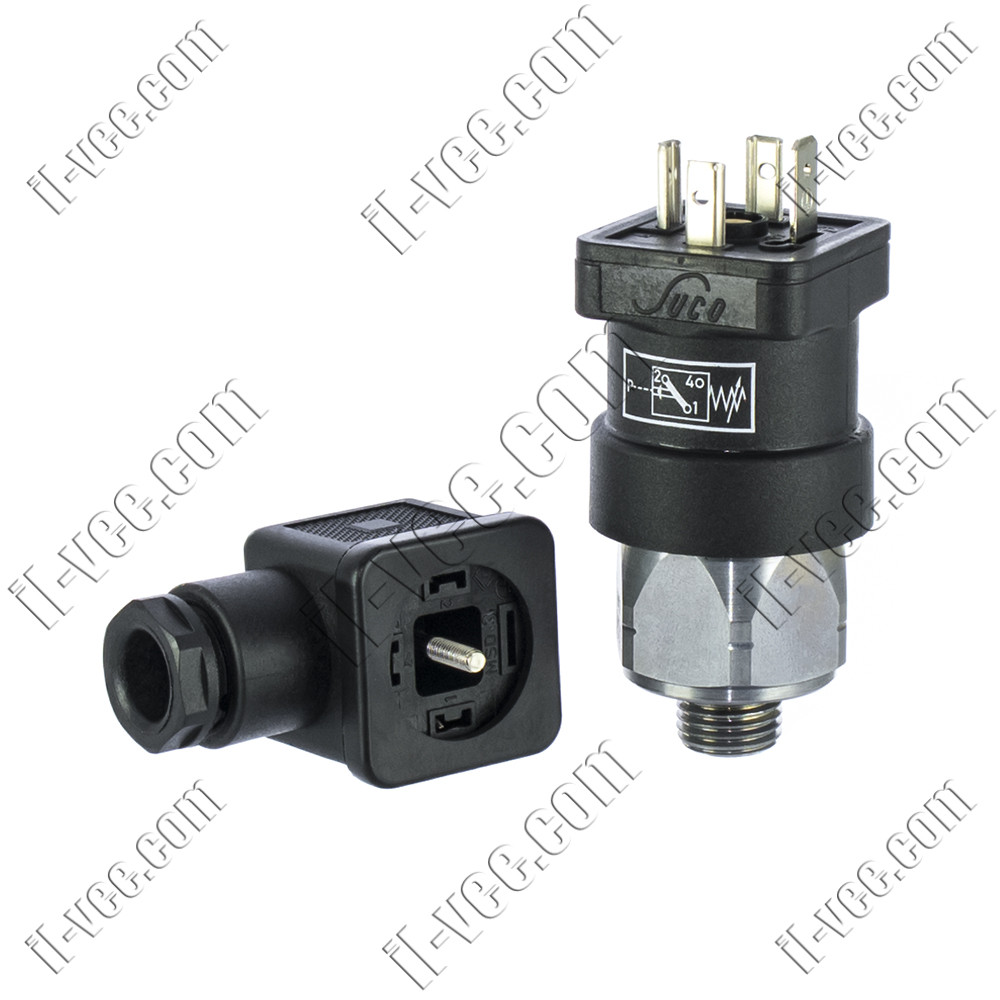 Датчик-реле тиску SUCO 0185-460-03-1-003, 50-200bar G1/4", NO/NC 250VAC