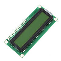 LCD 1602 дисплей РКІ, зелений