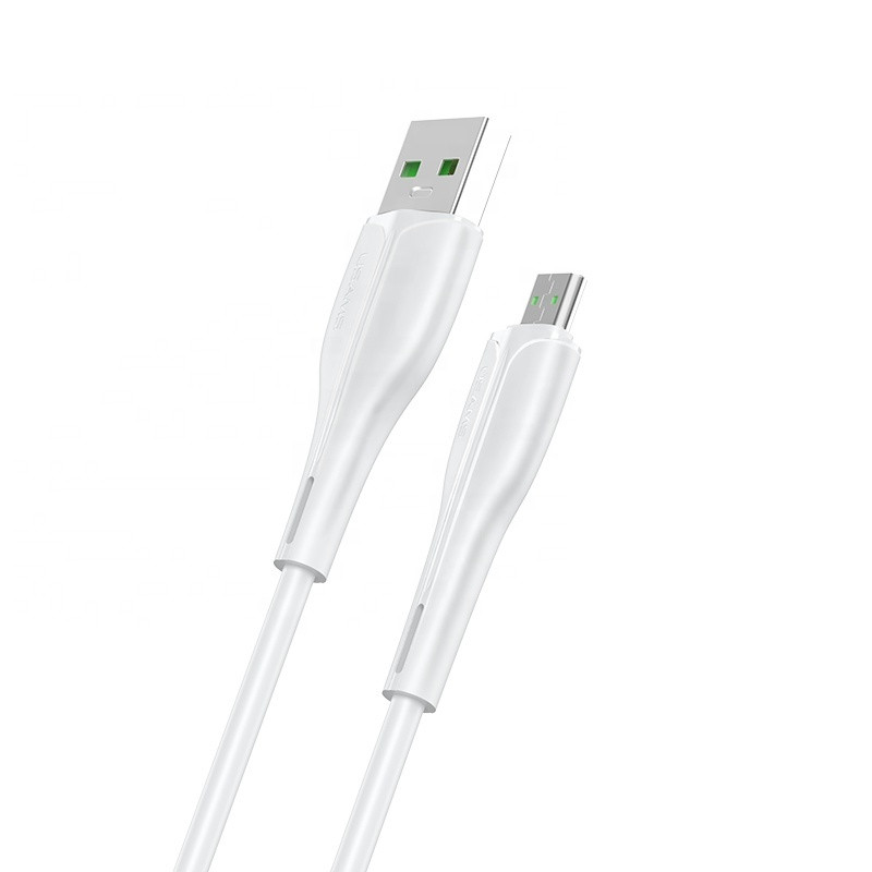 Кабель синхронізації Usams MicroUSB швидке заряджання для OPPO 1 m 4 A 7pin білий (US-SJ375-WT)