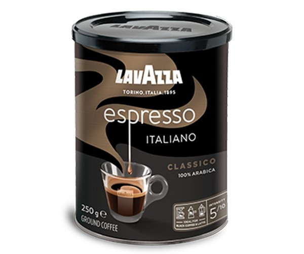 Мелена кава Lavazza Espresso 250 грам в жерстяній банці, фото 1