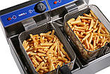 Фритюрниця професійна ФР-2х5 на 2 ємності по 5 літрів, фото 9
