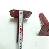 Півось 23 (24)/160 мм (двостороння.фланець-Жигуль/Мотоблок) зварна, фото 5