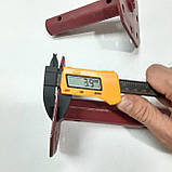 Півось 23 (24)/160 мм (двостороння.фланець-Жигуль/Мотоблок) зварна, фото 3