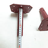 Півось 23 (24)/160 мм (двостороння.фланець-Жигуль/Мотоблок) зварна, фото 4