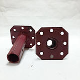 Півось 32/150 мм (двостороння.фланець-Жигуль/Мотоблок) зварна, фото 3