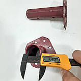 Півось 32/150 мм (двостороння.фланець-Жигуль/Мотоблок) зварна, фото 6