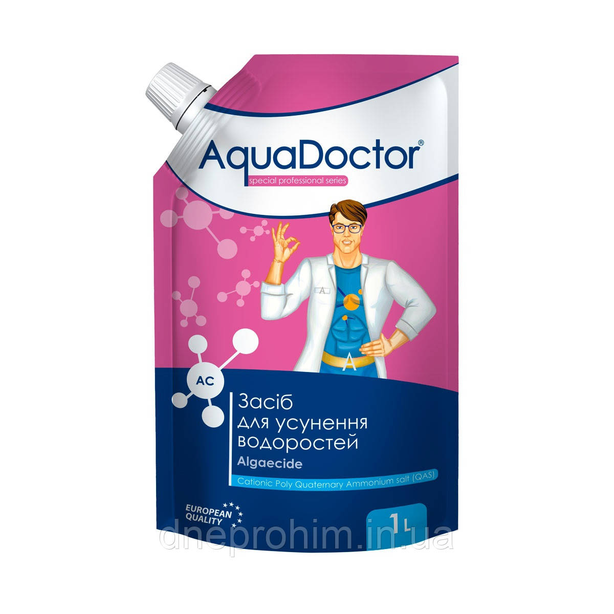 Рідкий засіб проти водоростей AquaDoctor AC Mix 1 л дой-пак