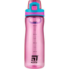 Пляшка для води 650 мл Kite ріжева K20-395-01