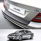 Пластикова захисна накладка на задній бампер для Mercedes-Benz C-Class W204 2011-2014