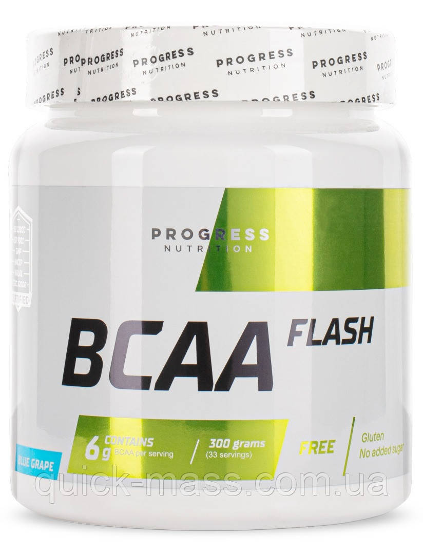 БЦАА Progress Nutrition BCAA Flash 300g, фото 1