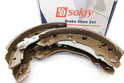 Гальмівні колодки задні на Рено Кенго (d=228x42.5) (97-2008) - SOLGY (Іспанія) 209089