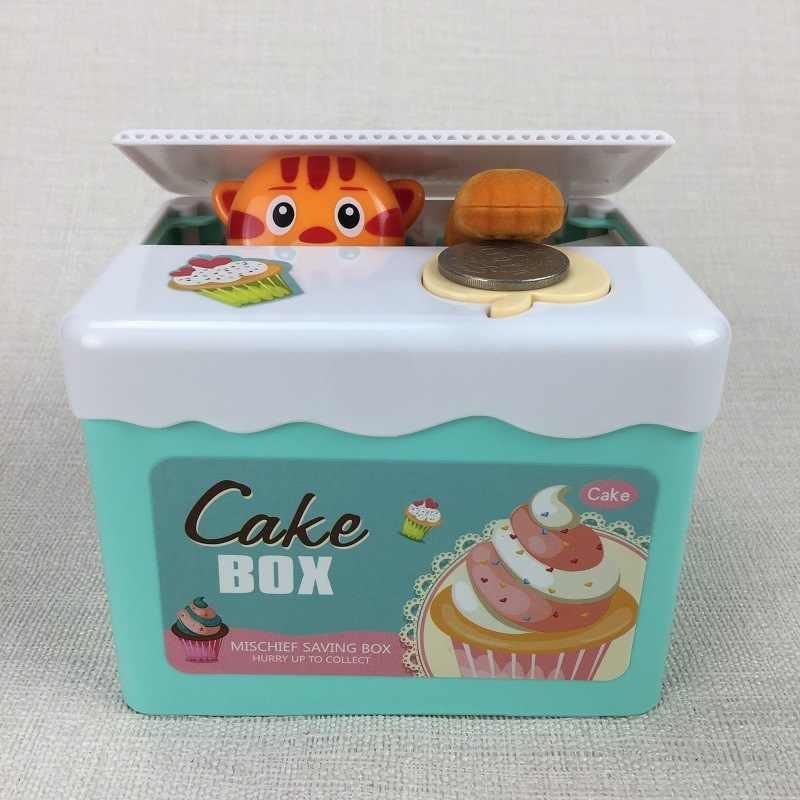 Копилка Кот Cake Box