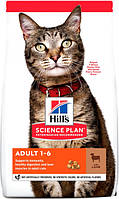 Сухий корм для кішок Hills Science Plan Feline Adult Lamb з ягням - 1.5 кг