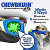 Самоочищающаяся зубная щетка для собак Сhewbrush, массажная щетка для десен собаки, фото 4