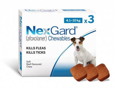 Nexgard (Нексгард) - таблетки для собак від бліх і кліщів M 4-10кг 1 таблетка