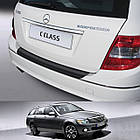 Пластикова захисна накладка на задній бампер для Mercedes-Benz C-Class W204T Touring 2007-2011