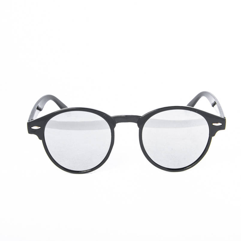 Сонцезахисні окуляри унісекс - чорні дзеркальні -2-014, фото 2