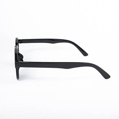 Сонцезахисні окуляри унісекс - чорні дзеркальні -2-014, фото 4