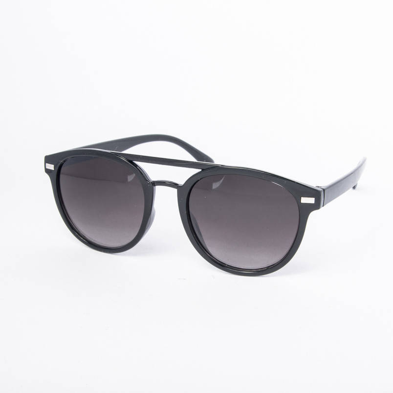 Сонцезахисні окуляри унісекс чорні — 2-16-618, фото 1